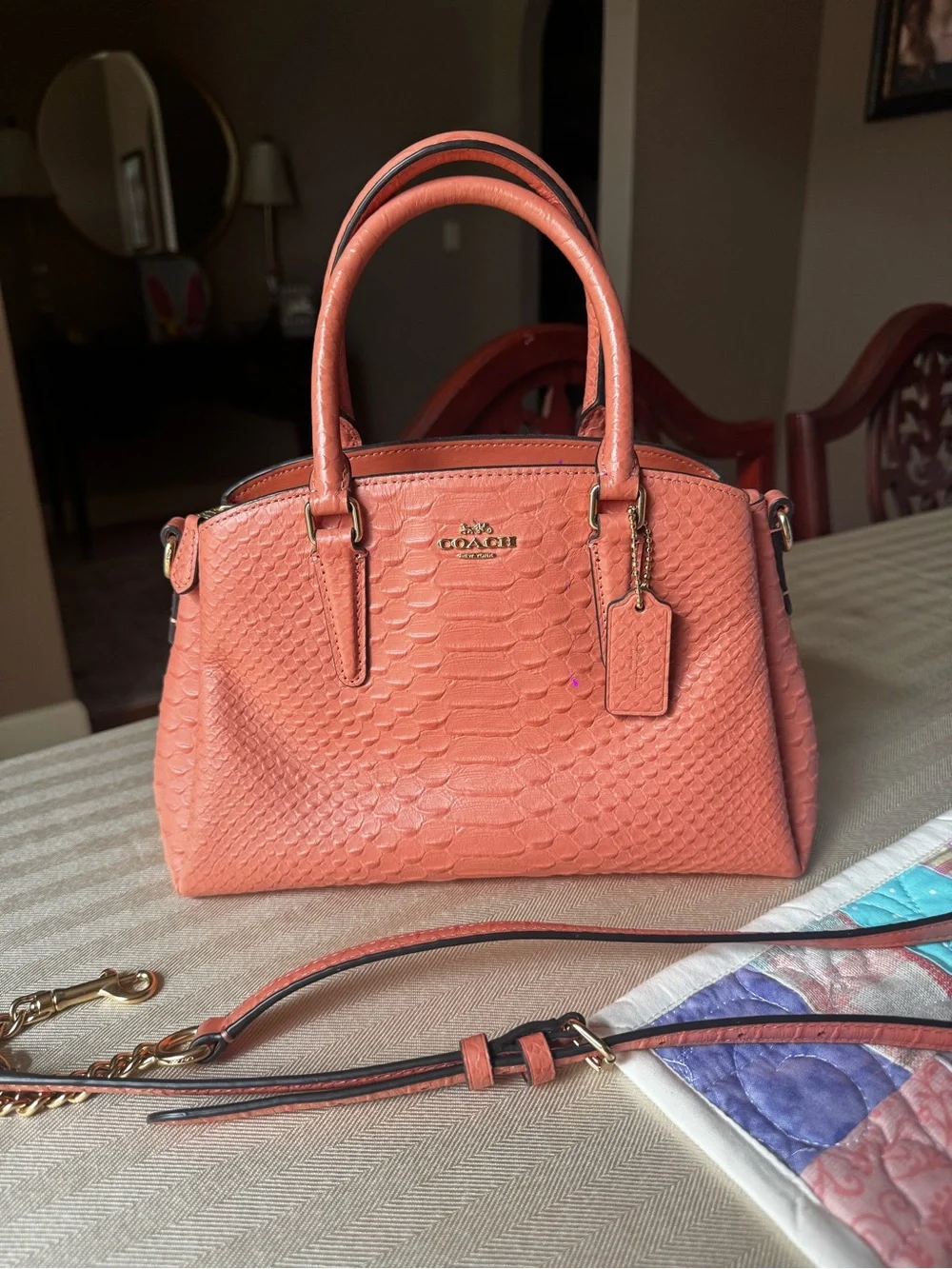 Coach Mini Sage Carryall - Picture 2 of 7